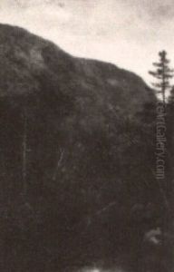 Eagle Cliff From Echo Lake, Franconia, N.h.