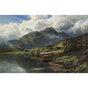 Loch Achray. And Ben Venue, Perthshire