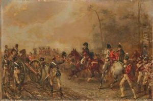 Le Duc De Wellington (1769-1852) Sur La Route De Quatre Bras thumbnail