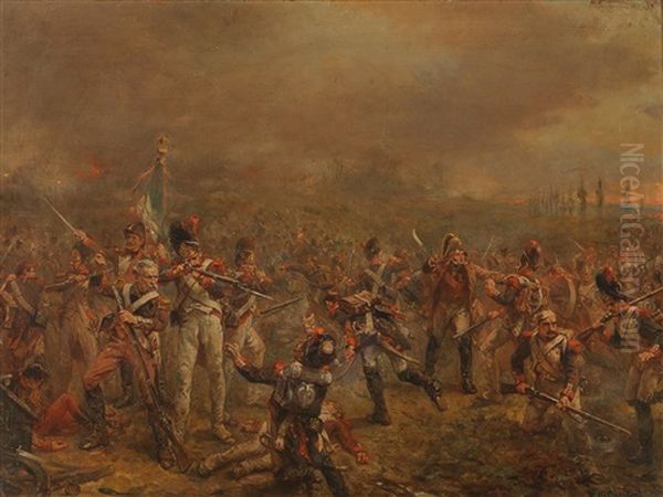 Resistance Of The Guards At Waterloo - view 1