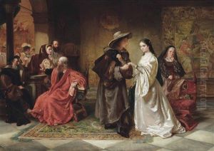Romeo And Juliet Meeting At The Capulets Ball