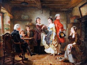 Scene From The Vicar Of Wakefield
