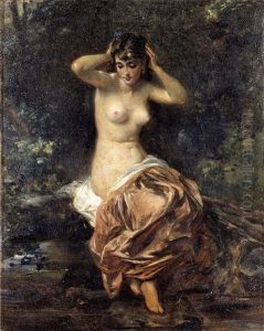 Baadster Bij De Bron by Robert Alexander Hillingford