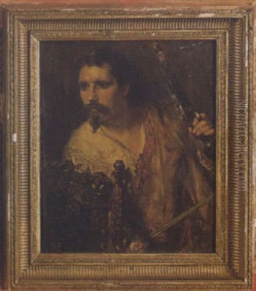 Portrait Of A Cavalier With Flintlock - view 1