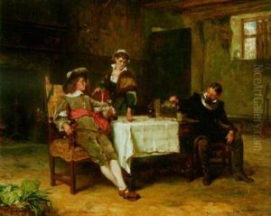 The Winning Hand by Robert Alexander Hillingford