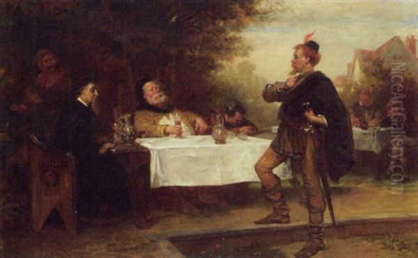 A Scene From Falstaff - view 1