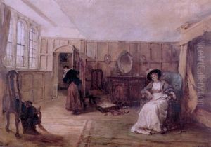 Listening For Footsteps by Robert Alexander Hillingford