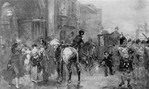 Summoned To Waterloo, Dawn, 16th June 1815 by Robert Alexander Hillingford