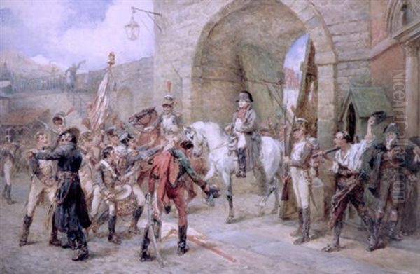 An Incident In The Peninsular War - Napoleon Entering The City - view 1