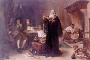The Alchemist by Robert Alexander Hillingford