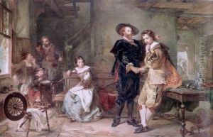 Van Dyke's First Love by Robert Alexander Hillingford