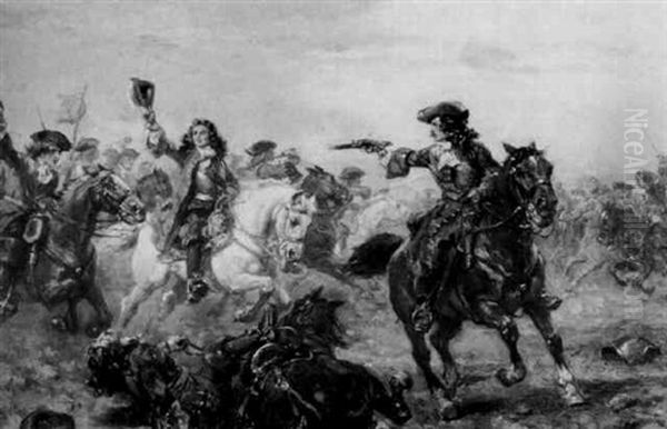 Oudenarde - Marlborough's Narrow Escape - view 1