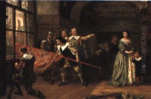 For The King by Robert Alexander Hillingford