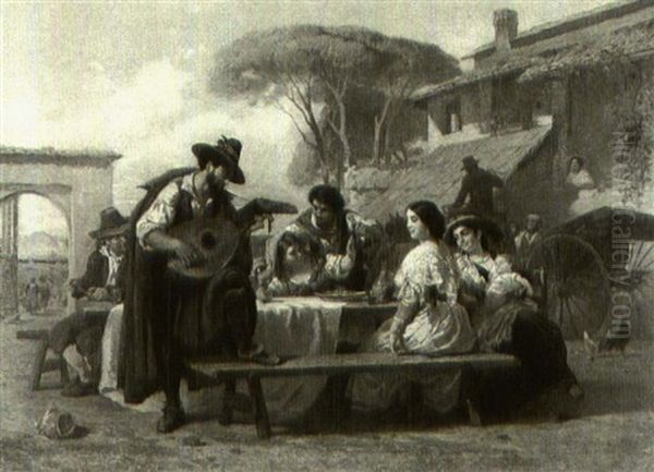 A Tavern In The Roman Campagna - view 1