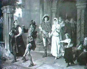 The Wedding, A Scene Taken From 'the Taming Of The Shrew' by Robert Alexander Hillingford