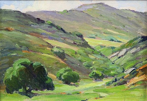 Laguna Canyon Winter - view 1
