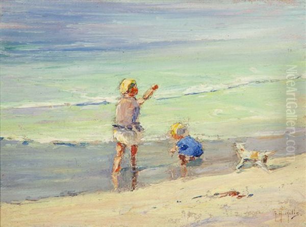 Wading, Laguna Beach - view 1