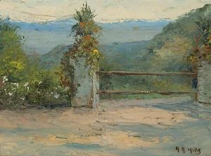 The Gate (san Bernardino Mountain Range?) by Anna Althea Hills