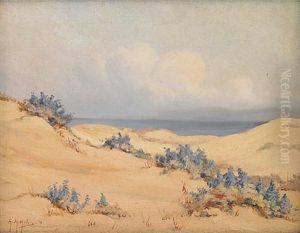 Glimpse Of The Sea, Hermosa Beach by Anna Althea Hills