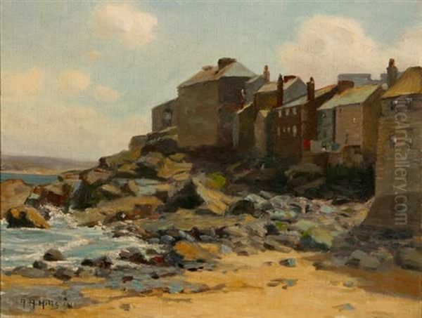Houses In Coastal Scene - view 1