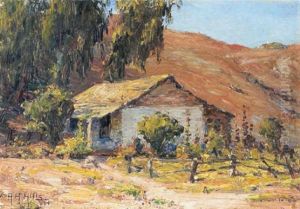 The Old Adobe, Los Angeles by Anna Althea Hills