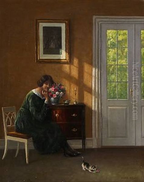 Interior With A Woman - view 1