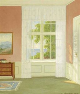 The Interior Of Rahbeks Bakkehus (2 Works)