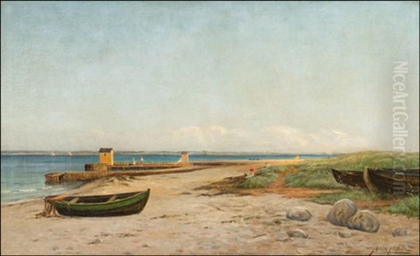 View From Hornbaek To Helsingborg - view 1