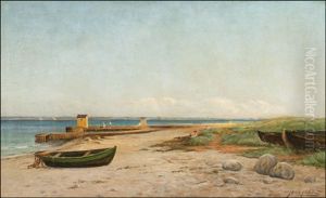 View From Hornbaek To Helsingborg