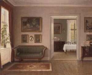 An Interior by Hans Hilsoe