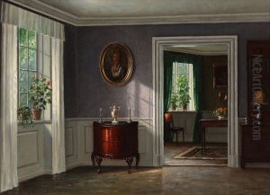 Interior Fra Bakkehuset by Hans Hilsoe