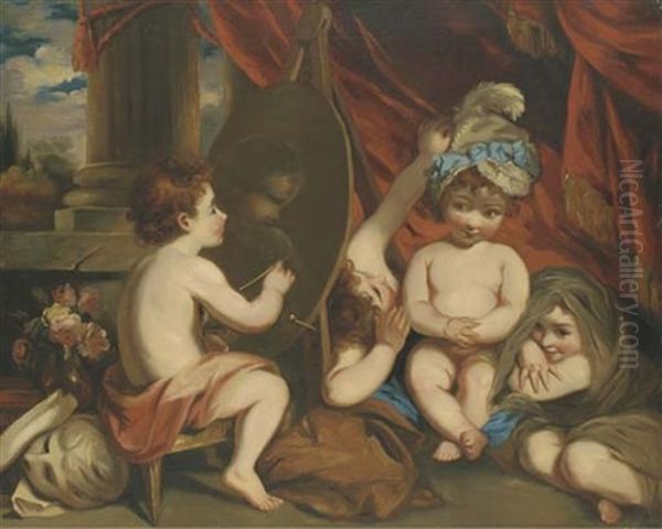 Infant Academy (after Sir Joshua Reynolds) - view 1