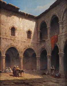 In The Courtyard In The Courtyard