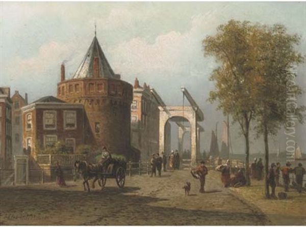 The Prins Hendrikkade With The Schreierstoren, Amsterdam - view 1
