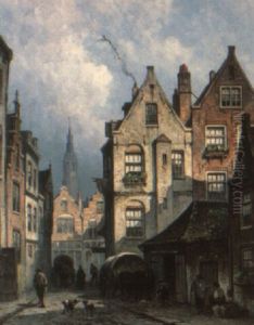 A Town Scene