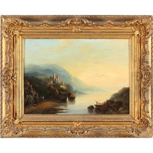 A Rhenish River Landscape A Rhenish River Landscape