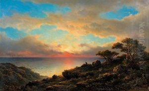 Abendliche Kustenpartie