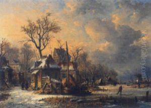 Hollandisches Winterlandschaft
