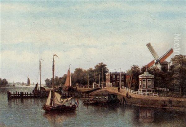 A View Of The River Amstel - view 1
