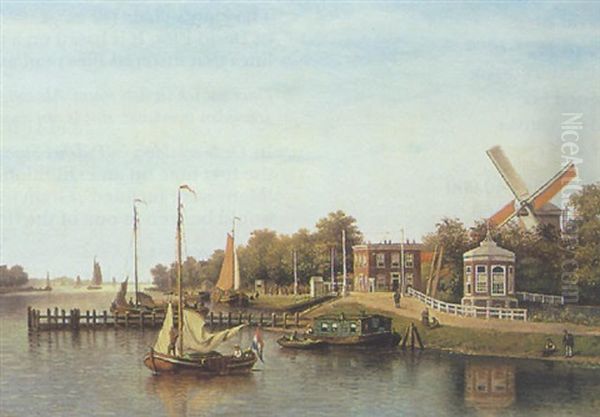A View Of The River Amstel - view 1