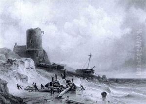 Havarie Vor Dem Leuchtturm