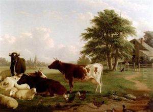 Cows At Pasture Cows At Pasture