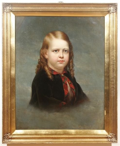 Portrait Of Young Boy, Claudius Monell Roome - view 1