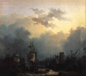Hamburger Hafen by Julius Hintz