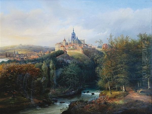 Pohled Na Prazsky Hrad - view 1