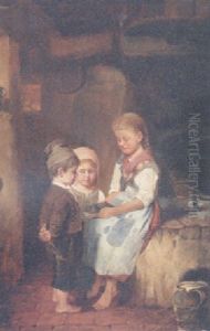 A New Friend by Johann Ferdinand Julius Hintze