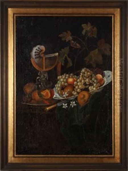 Fruchtestillleben Mit Nautiluspokal - view 1