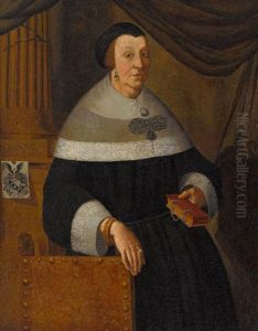 Bildnis Einer 77-jahrigen Frau by Johannes Georg Hinz