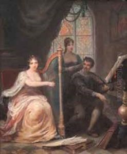 Sala De Musica by Paul Delaroche