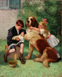 Doctor And Nurse by Carl Hirschberg